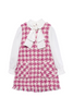 Blackcurrant Pinafore Dress Set