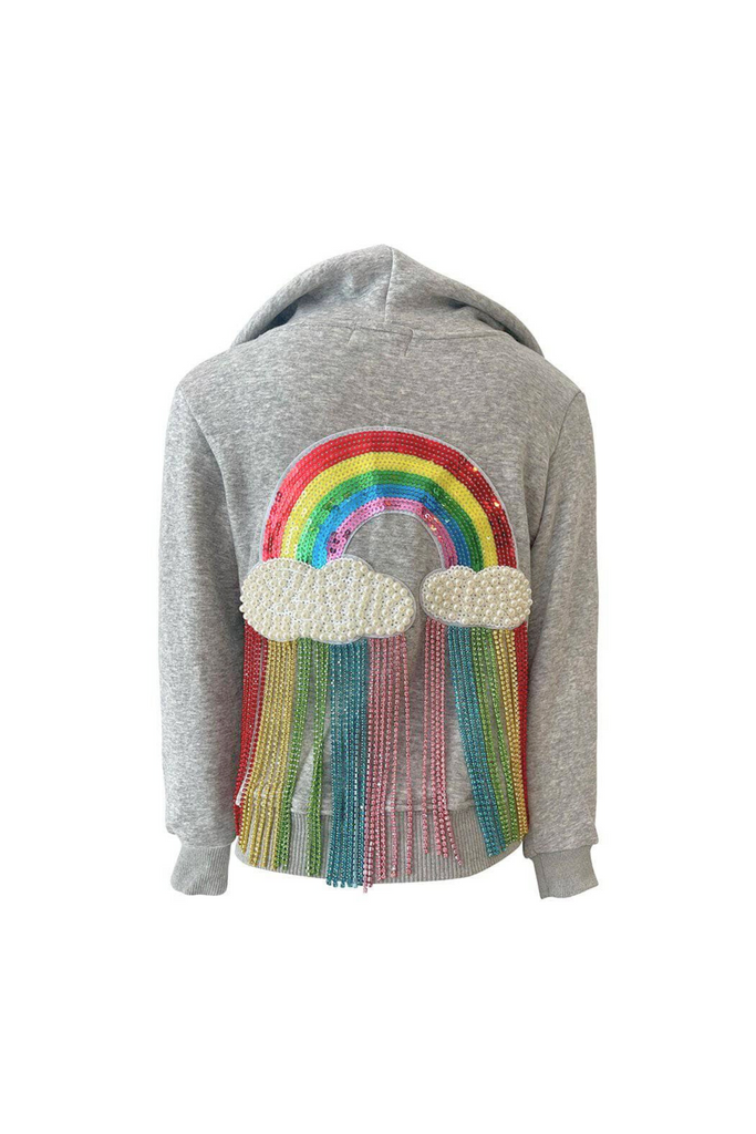 Lola And The Boys - Crystal Rainbow Rain Hoodie