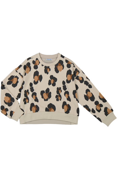 Animal Print Pullover