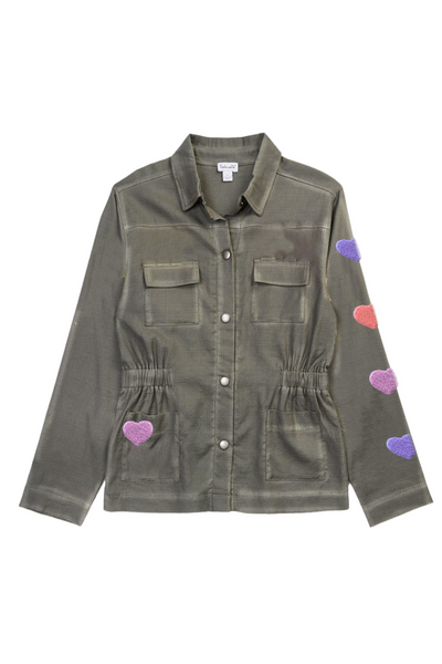 Splendid - Hearts Utility Jacket