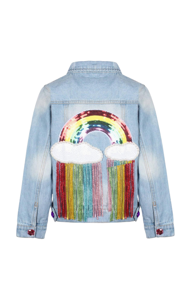 Lola And The Boys - Crystal Rain Denim Jacket