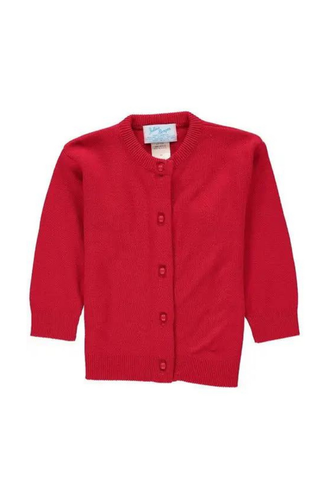 Basic Cardigan - Red