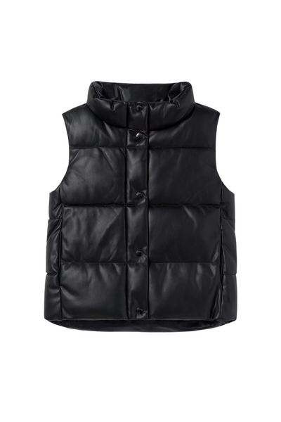 Black Puffer Vest