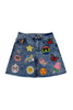 Lola And The Boys - All About The Patch Denim Skirt