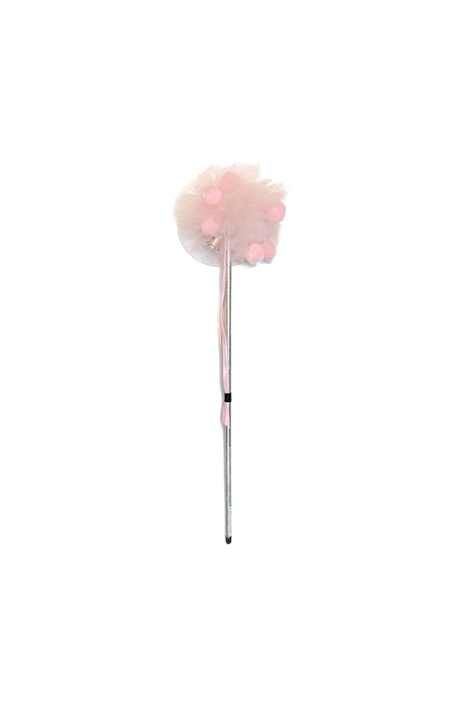 Light Pink Pom Pom Wand