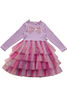 Petite Hailey - Bow Layered Tutu Dress