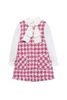 Blackcurrant Pinafore Dress Set