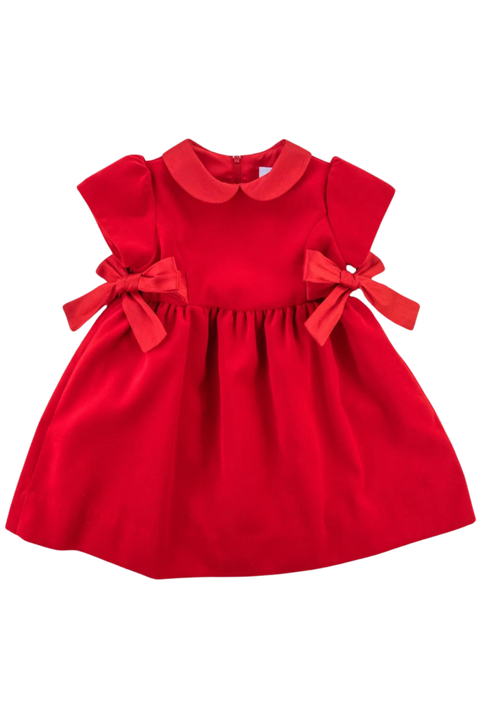 Florence Eiseman - Side Bows Velvet Dress