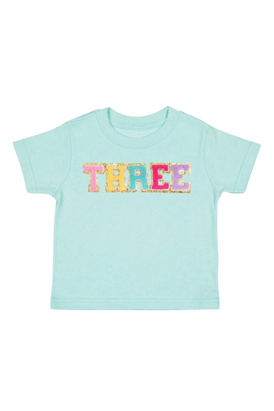 Sweet Wink - Third Birthday Patch Short Sleeve T-Shirt