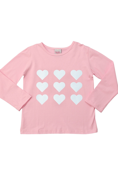 White All My Hearts Long Sleeve