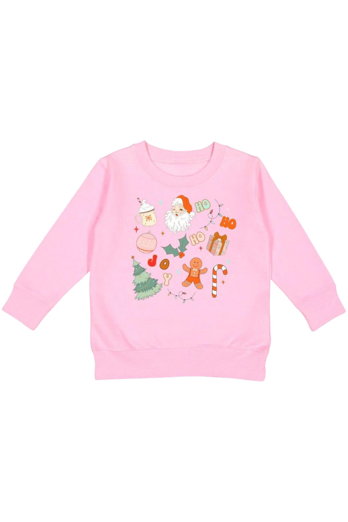 Sweet Wink - Christmas Doodle Sweatshirt