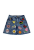 Lola And The Boys - All About The Patch Denim Skirt