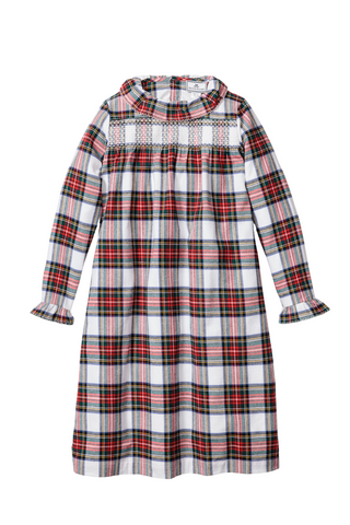 Petite Plume - Balmoral Tartan Plaid Eloise Nightgown