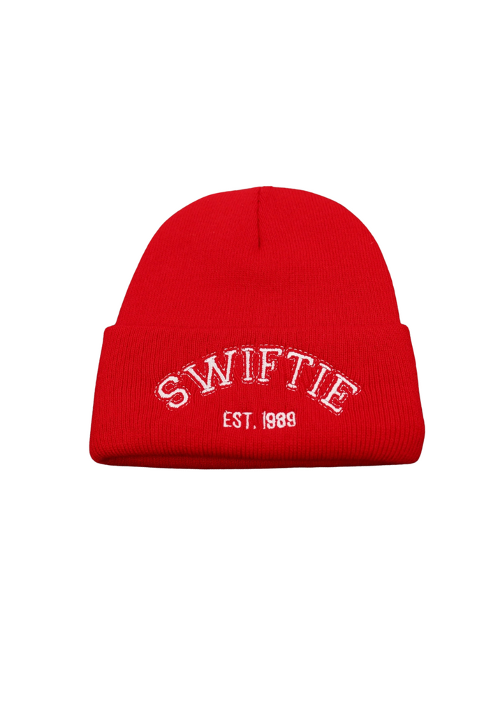 Little Trendy - Swiftie Red Knitted Beanie