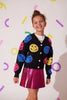 Lola And The Boys  - Happy Emoji Cardigan