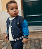 Petit Bateau - Navy Varsity Jacket