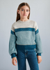 Green Lake Color Block Sweater