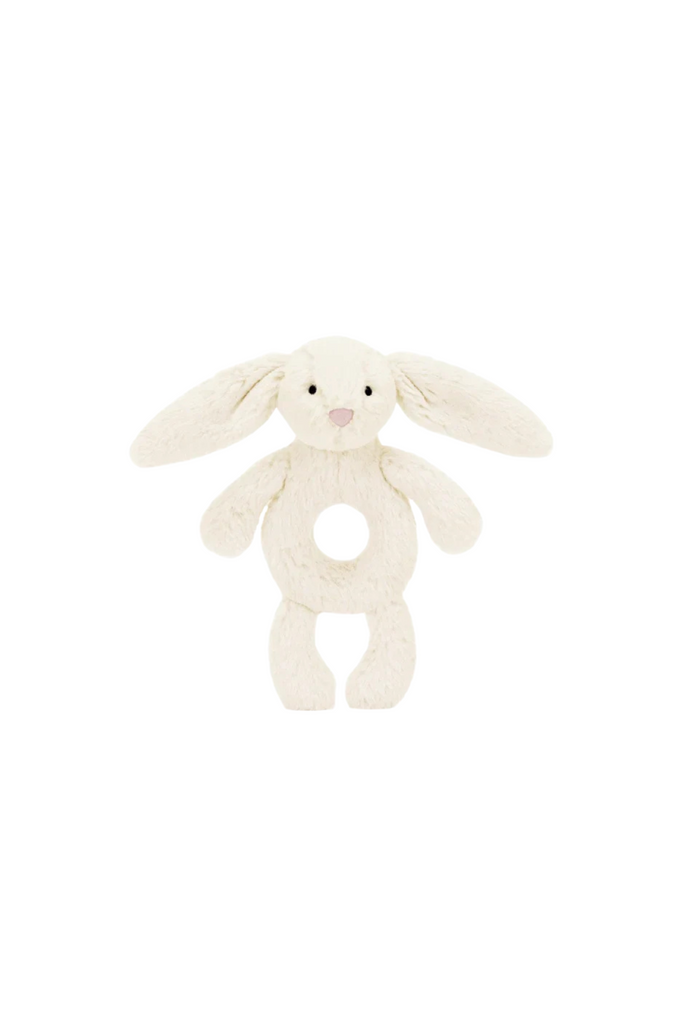 Jellycat - Bashful Cream Bunny Ring Rattle