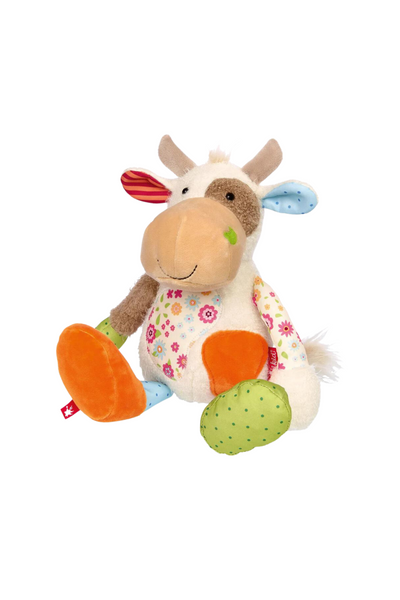 Patchwork Cow Plush Toy