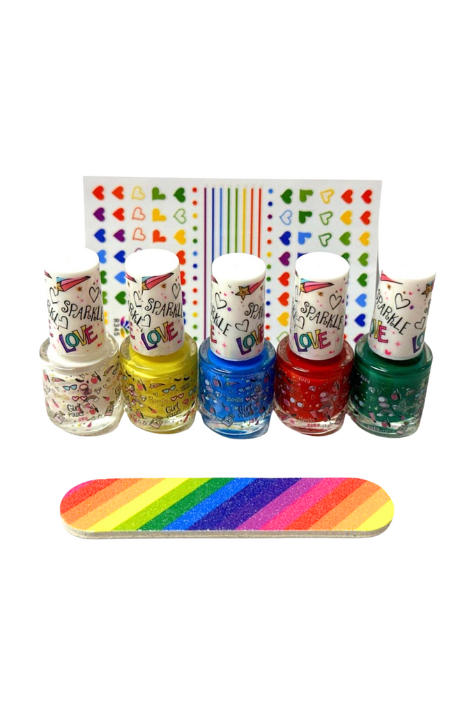 5PK Primary Nail Polishes