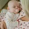 Pink Chicken - Pink Tiny Flower Layette Set in a Nesting Box