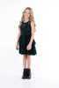 Jamie Green Velvet Flocked Dress