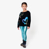 Appaman - Metallic Aqua Leggings