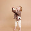 Blueberry Hill - Bowie Tan Bear Cardigan