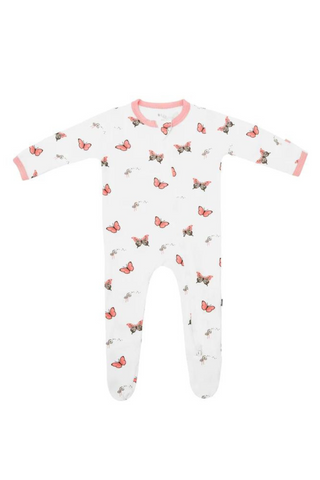 Kyte Baby - Butterfly Zippered Footie