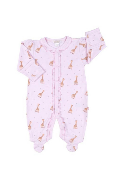 Sophie Giraffe Pink Footie