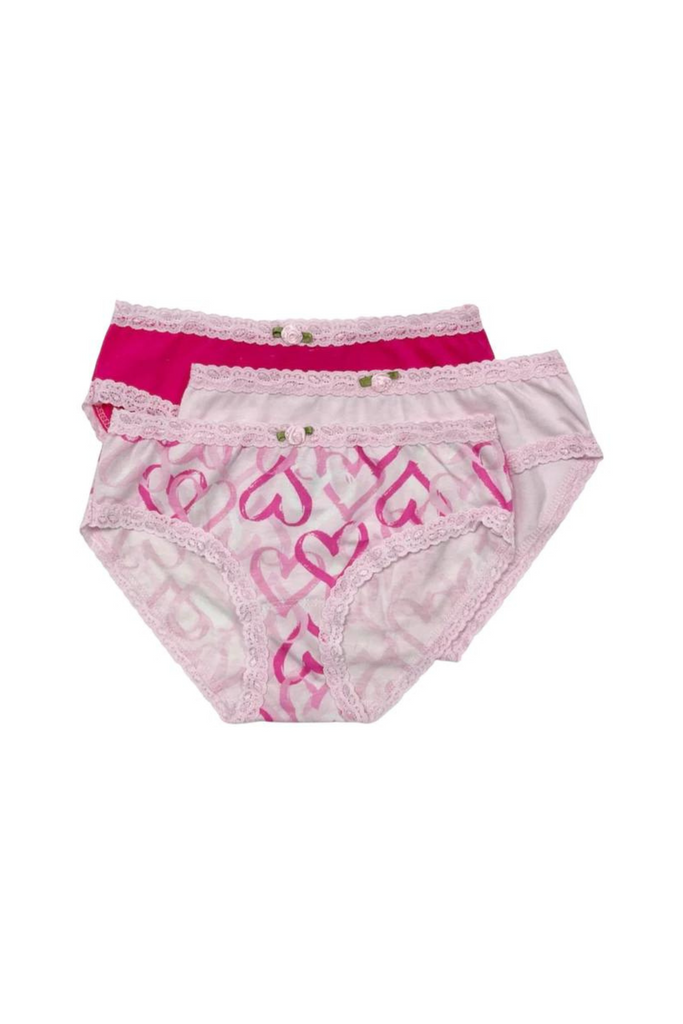 Hearts Panty 3Pack Set