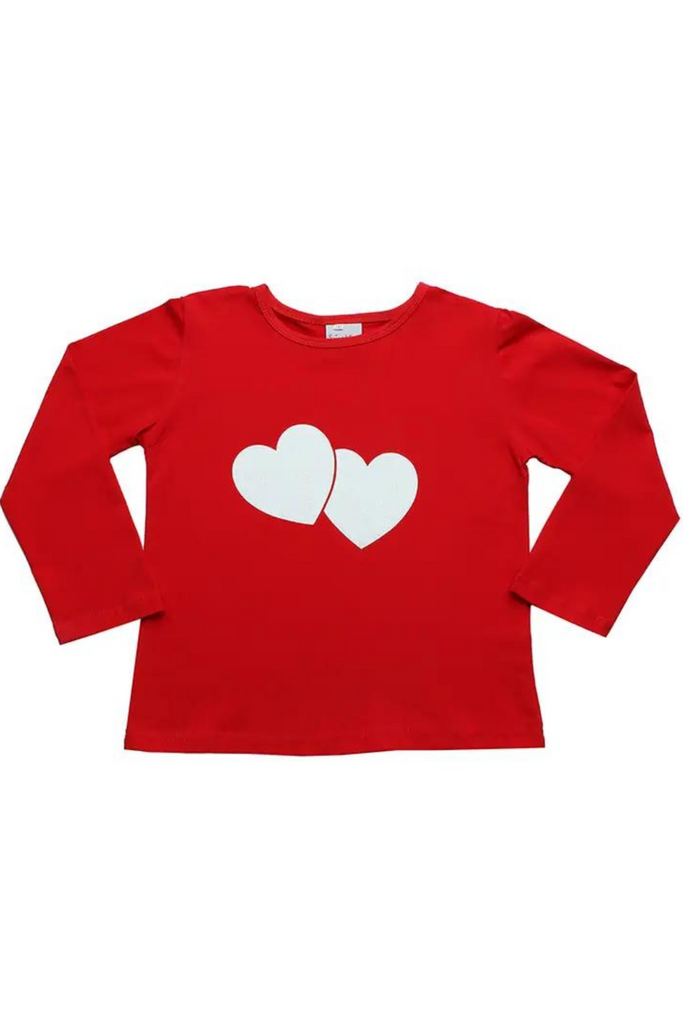 Double Glitter Heart Shirt