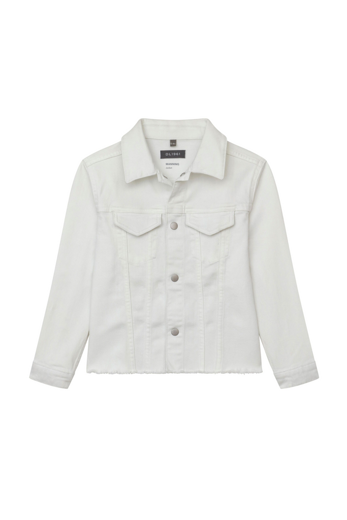 Dl1961 - Manning White Jean Jacket