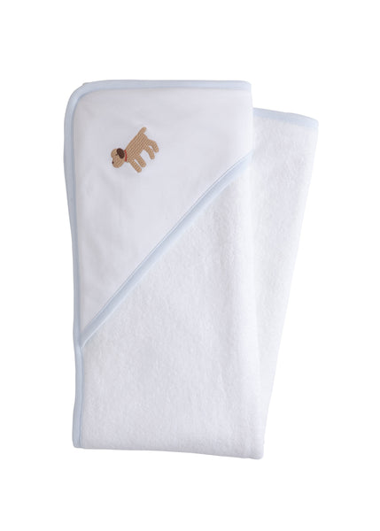 Hooded Lab Towel - Blue