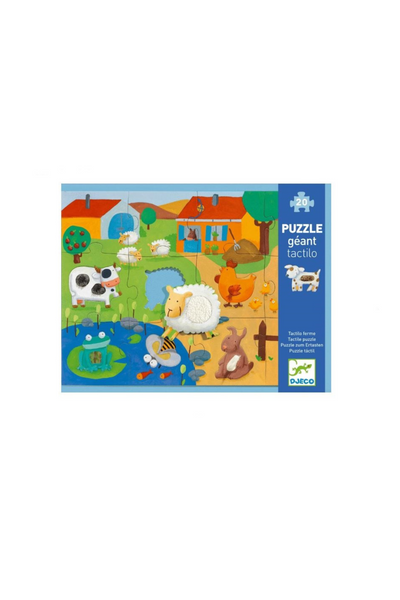 Tactile Floor Puzzle 12pc 3+