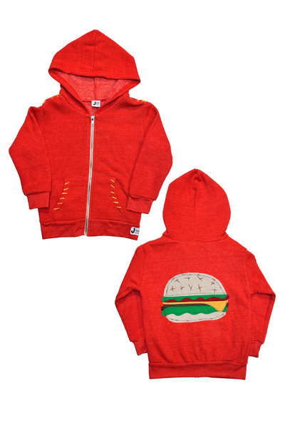 Red Hamburger Hoodie