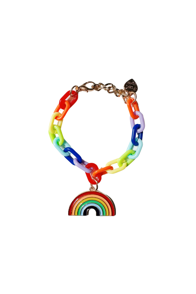 Rainbow Chain Bracelet