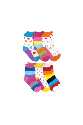 Jefferies Socks - 6pk Multi Socks